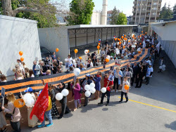 Immortal Regiment event in Ankara, Turkey