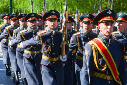 Акция "Огонь памяти" в Александровском саду