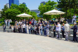 Immortal Regiment event in Busan, South Korea