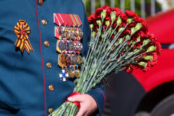 Акция "Огонь памяти" в Александровском саду