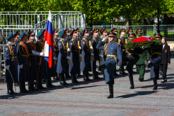 Акция "Огонь памяти" в Александровском саду
