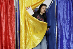 Re-run of the first round of Presidential elections in Romania
