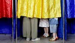 Re-run of the first round of Presidential elections in Romania