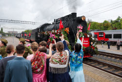 Акция "Эшелон Победы" в Калининграде