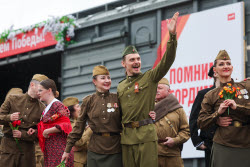 Акция "Эшелон Победы" в Калининграде