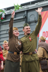 Акция "Эшелон Победы" в Калининграде