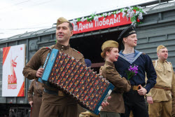 Акция "Эшелон Победы" в Калининграде