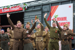 Акция "Эшелон Победы" в Калининграде