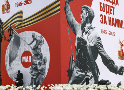 Preparations for Victory Day celebrations in Moscow