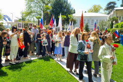 Immortal Regiment event in Istanbul, Turkey