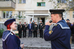 Поздравление ветеранов войны в Севастополе