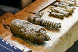WWII underwater search expedition in Krasnodar Region, Russia