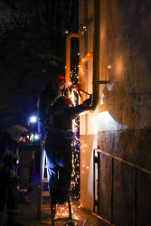Apartment building explosion in Moscow