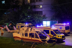 Apartment building explosion in Moscow