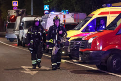 Apartment building explosion in Moscow