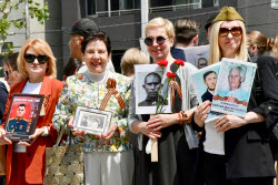 Immortal Regiment event in Tokyo, Japan
