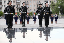 Мемориальный комплекс "Вечный огонь" в Белгороде