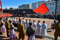Прибытие "Поезда Победы" в Красноярск
