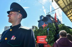 Прибытие "Поезда Победы" в Красноярск