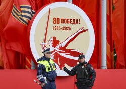 Preparations for upcoming Victory Day in Moscow
