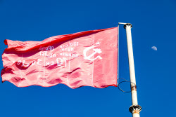 Melitopol decorated for Victory Day
