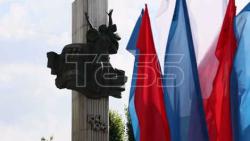 VIDEO: Lugansk decorated for Victory Day