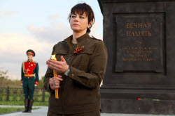 Eternal Flame Lighting Ceremony in Lugansk