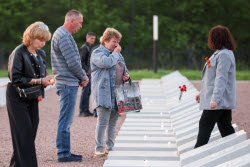 Eternal Flame Lighting Ceremony in Lugansk