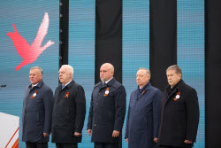 Flame of Memory event in St Petersburg