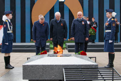 Flame of Memory event in St Petersburg