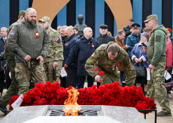 Flame of Memory event in St Petersburg