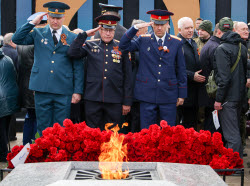 Flame of Memory event in St Petersburg