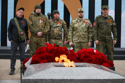 Flame of Memory event in St Petersburg
