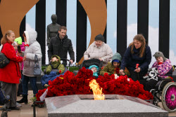 Flame of Memory event in St Petersburg