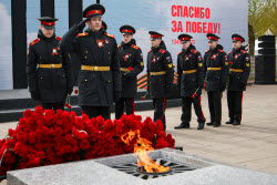 Flame of Memory event in St Petersburg