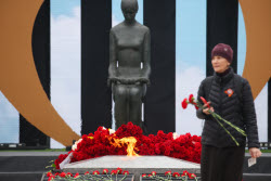 Flame of Memory event in St Petersburg