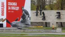 Flame of Memory event in St Petersburg