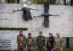 Flame of Memory event in St Petersburg
