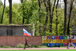 ZaBeg 1418 event marks 80th Victory anniversary in Melitopol, Russia