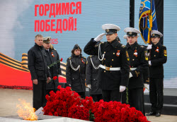 Flame of Memory event in St Petersburg