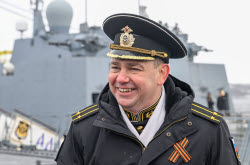 Возвращение фрегата "Адмирал Головко“ из дальнего похода