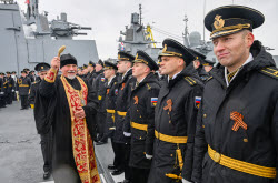 Возвращение фрегата "Адмирал Головко“ из дальнего похода