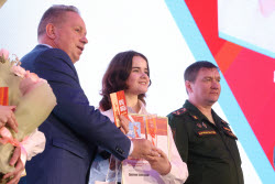 Russia's Great Victory nationwide school Olympiad final in Moscow