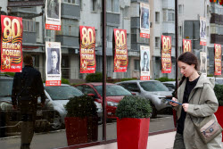 Belgorod decorated for Victory Day