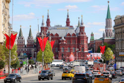 Moscow decorated for Victory Day