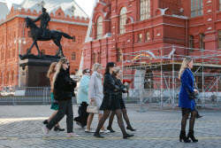 Preparations Underway For Victory Day Events In Moscow