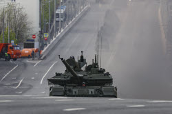 Генеральная репетиция парада Победы в Москве