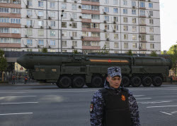 Генеральная репетиция парада Победы в Москве