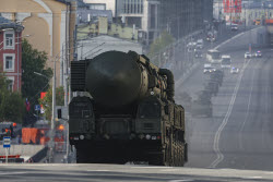 Генеральная репетиция парада Победы в Москве