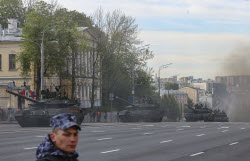 Генеральная репетиция парада Победы в Москве